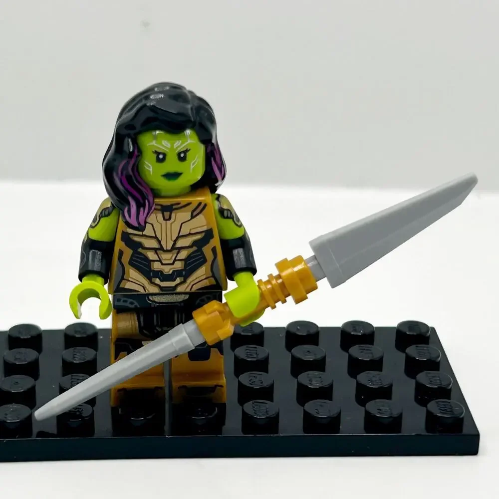 LEGO Marvel Minifigure Series 71031 - Gamora w/ Blade (colmar-12 colmar12) Gold